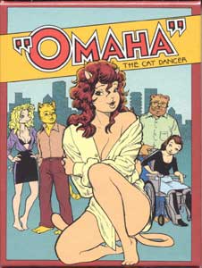 Omaha The Cat Dancer Trading Cards